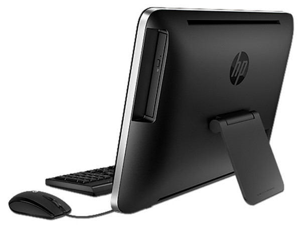 Computadora HP 18 All-in-One Business PC,
Procesador Intel Celeron J1800 (2.41 GHz),
Memoria 4 GB DDR3, D.D. de 500 GB,
DVD±R/RW, Red 802.11b/g/n, Video Intel HD,
No Incluye Sistema Operativo,
Pantalla LED de 18.5
