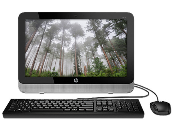 Computadora HP 18 All-in-One Business PC,
Procesador Intel Celeron J1800 (2.41 GHz),
Memoria 4 GB DDR3, D.D. de 500 GB,
DVD±R/RW, Red 802.11b/g/n, Video Intel HD,
No Incluye Sistema Operativo,
Pantalla LED de 18.5