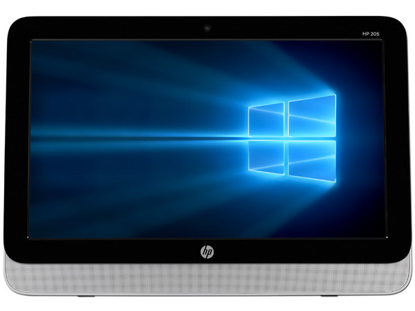 All in One HP 205 G2,
Procesador AMD E1 6010 (1.35 GHz),
RAM 4GB DDR3L,
Disco Duro de 500GB,
Pantalla de 18.5