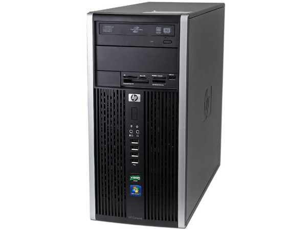 Computadora HP 6005 Pro (LE629LT),
Procesador AMD Athlon II X2 B26 (3.2 GHz),
Memoria 2GB DDR3, D.D. de 500GB,
Video Radeon HD4200,
DVD±R/RW LightScribe, Red,
Windows 7 Professional (32 bit)
Monitor LCD S1933 de 18.5
