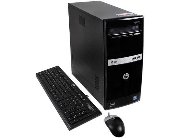 Computadora HP 505B (LK653LT),
Procesador AMD Athlon II X2 265 (3.3 GHz),
Memoria 2GB DDR3, D.D. de 500 GB,
DVD SuperMulti, Red, Video NVIDIA GeForce 6150SE,
Windows 7 Professional (32 bit),
No Incluye Monitor.