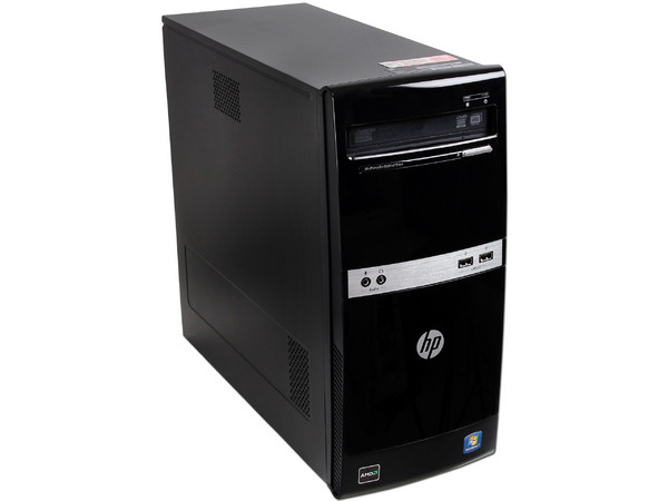 Computadora HP 505B (LK653LT),
Procesador AMD Athlon II X2 265 (3.3 GHz),
Memoria 2GB DDR3, D.D. de 500 GB,
DVD SuperMulti, Red, Video NVIDIA GeForce 6150SE,
Windows 7 Professional (32 bit),
No Incluye Monitor.