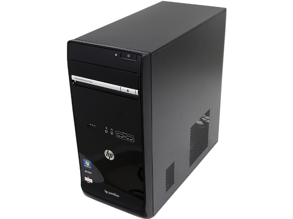 Computadora HP Pavilion P6-2109la,
Procesador AMD E450 (1.65 GHz),
Memoria 2GB DDR3, D.D. de 1TB,
DVD SuperMulti, Red, Video Radeon HD 6320,
Windows 7 Home Basic (64 bit) ,
No Incluye Monitor.
