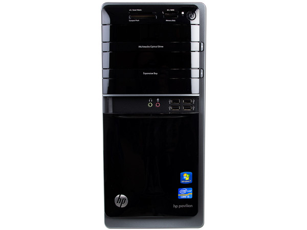 Computadora HP Pavilion P7-1030LA (QN693AA),
Procesador Intel Core i3-2100 (3.1GHz),
Memoria 4GB DDR3, D.D. de 1TB,
Super Multi DVD±R/RW LightScribe, Wi-Fi 802.11b/g/n,
Windows 7 Home Premium (64 bits).
No Incluye Monitor