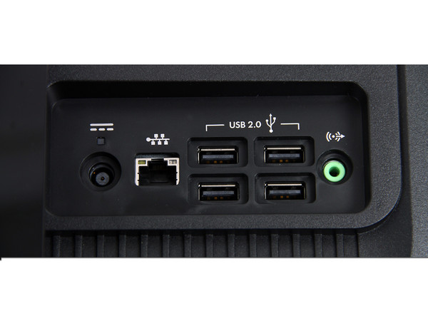 Computadora HP All in One Omni 120-1010la (QS313AA),
Procesador AMD E-450 (1.65 GHz),
Memoria 2GB DDR3, D.D. de 500MB,
Video Radeon HD 6320, DVD SuperMulti, Red 802.11b/g/n,
Windows 7 Home Basic (64 bits),
Monitor LED HD de 20