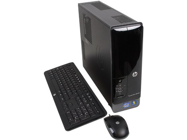 Mini Computadora HP Slimline S5-1124la (QS306AA),
Procesador Intel Core i3-2100 (3.1GHz),
Memoria 2GB DDR3, D.D. de 750GB,
DVD-SuperMulti LightScribe, Red 802.11b/g/n, Video Intel HD Graphics 2000,
Windows 7 Home Basic (64 Bits),
No Incluye Monitor