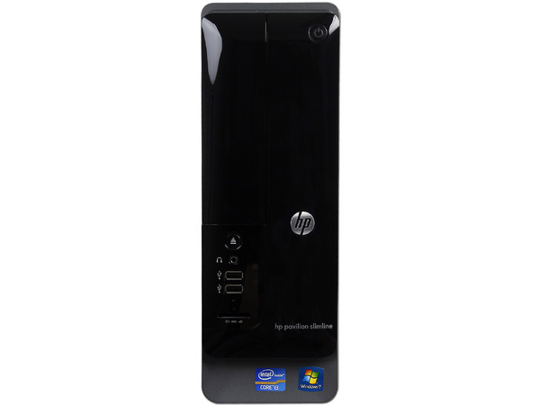 Mini Computadora HP Slimline S5-1124la (QS306AA),
Procesador Intel Core i3-2100 (3.1GHz),
Memoria 2GB DDR3, D.D. de 750GB,
DVD-SuperMulti LightScribe, Red 802.11b/g/n, Video Intel HD Graphics 2000,
Windows 7 Home Basic (64 Bits),
No Incluye Monitor