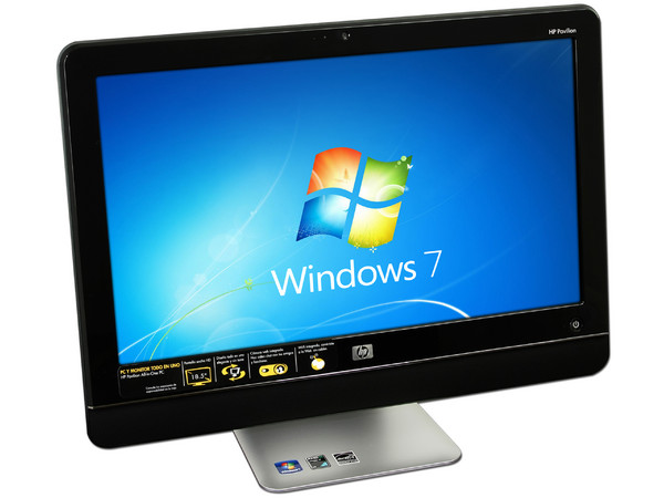 Computadora HP Pavilion All-in-One MS230la,
Procesador AMD Athlon II X2 250u (1.6GHz),
Memoria 2GB DDR3, D.D. de 640GB SATA II,
Webcam, Red 10/100 BaseT ,
Windows 7 Home Basic (64Bits),
Monitor LCD Wide de 18.5