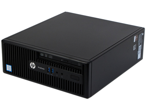 Desktop HP ProDesk 400 G3 SFF,
Procesador Intel Core i5 6500 (hasta 3.6 GHz),
Memoria de 4GB DDR4,
Disco Duro de 500GB,
Video Intel HD Graphics 530,
Unidad Óptica DVD±R/RW,
S.O. Windows 10 Pro/Windows 7 Pro