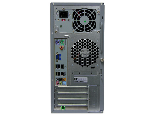 Computadora HP Pavilion a1705LA,
Procesador Athlon 64 3200+, 2.0 GHz,
Memoria 512MB PC2-4200 DDR2,
D.D. de 160 GB, Super Multi DVD±R/RW,
Red, Módem, Windows Vista Home Basic,
No Incluye Monitor