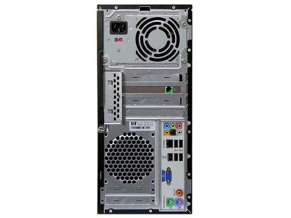 Computadora HP Pavilion a6005la,
Procesador Athlon 64 3800+, 2.4 GHz,
Memoria 512MB PC2-4200 DDR2,
D.D. de 200 GB, Super Multi DVD±R/RW,
Red, Módem, Windows Vista Home Basic,
No Incluye Monitor
