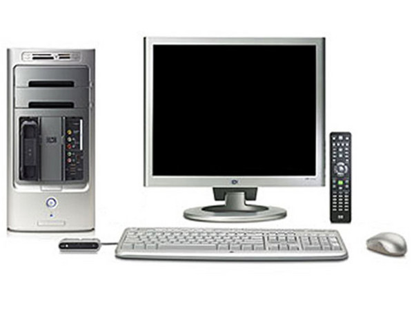 Computadora HP Pavilion Media Center m7250la,
Procesador Intel Intel Pentium 4 541 3.2 Ghz,
Memoria 1 GB PC3200 DDR2 Dual Channel,
D.D. de 200 GB,Serial ATA, Unidad de DVD±R/RW 16X,
Tarjeta sintonizadora de TV, Monitor de 19