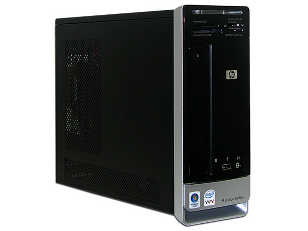 Computadora HP Pavilion Slimline s3040la,
Procesador Intel Core 2 Duo E4300, (1.8GHz),
Memoria 2GB PC2-4200 DDR2,
D.D. de 400 GB SATA, Super Multi DVD±R/RW LightScribe,
Red, Módem, Windows Vista Home Premium,
No Incluye Monitor