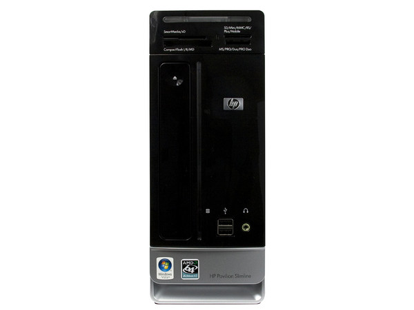 Computadora HP Pavilion Slimline s3340la,
Procesador AMD Athlon X2 BE-2300 (1.9GHz),
Memoria 2 GB PC2-5300 DDR2,
D.D. de 500GB, Super Multi DVD±R/RW/LightScribe,
Red, wireless 802.11b/g, Windows Vista Home Premium.
Incluye Monitor LCD 19