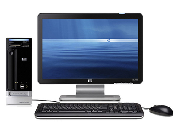 Computadora HP Pavilion Slimline s3420la,
Procesador Intel Core 2 Duo E4600 (2.4GHz),
Memoria 2GB PC2-6400 DDR2,
D.D. de 320GB SATA, SuperMulti DVD±R/RW LightScribe,
Red, Módem, Windows Vista Home Premium,
Monitor LCD w1907 de 19