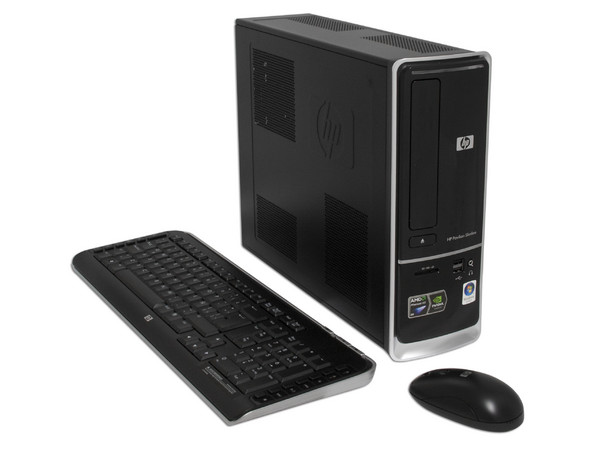 Computadora HP Pavilion Slimline s5150la,
Procesador AMD Phenom X3 8400 (2.1Ghz),
Memoria 4GB PC2-6400 DDR2, D.D. de 500GB SATAII,
SuperMulti DVD±R/RW, Red, 802.11 b/g/n,
Windows Vista Home Premium (64 Bits),
No incluye Monitor
