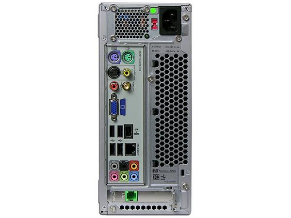 Computadora HP Pavilion Slimline s7740la,
Procesador Intel Pentium Core Duo T2060 (1.6Ghz),
Memoria 2 GB PC2-4200 DDR2,
D.D. de 320GB, Super Multi DVD±R/RW/LightScribe,
Red, Módem, Windows Vista Home Basic.
Incluye Monitor LCD 15