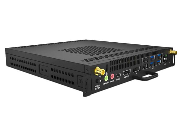 PC de Escritorio para Pizarron Interactivo Huawei OPS 6190053N-DS,
Procesador Intel Core i7 13620H (hasta 4.9 Ghz),
Memoria de 16GB DDR4,
SSD de 512GB,
Video UHD Graphics,
S.O. Windows 11 IoT, Color Negra.