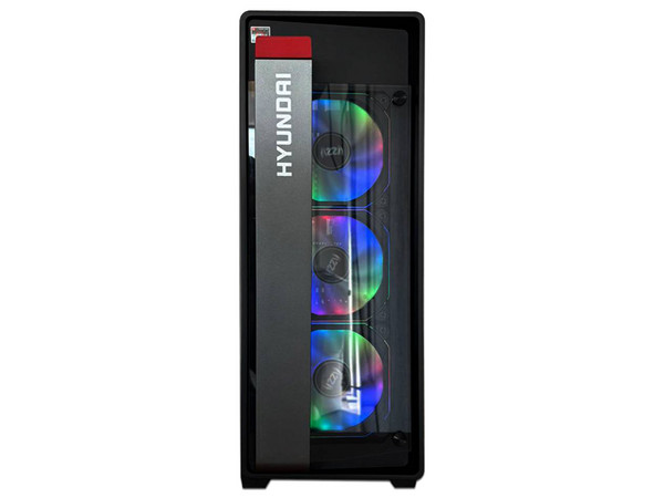 PC de Escritorio Hyundai Gaming Cerberus,
Procesador AMD Ryzen 5 8500G (hasta 5.0 GHz),
Memoria de 16GB DDR5,
SSD de 1TB,
Video Radeon 740M,
S.O. Windows 11 (Versión de prueba), Color Negra.