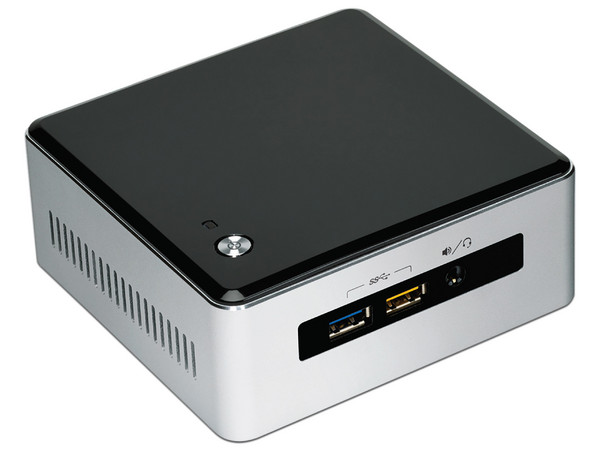 Desktop Intel Nuc BOXNUC5I3RYHS:
Procesador Intel Core i3 5005U (hasta 2.0 GHz),
Admite unidades de disco duro / SSD de 2.5