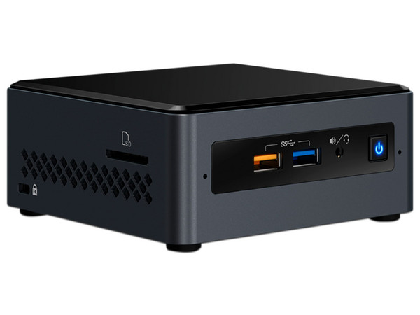 Mini PC de Escritorio Intel NUC,
Procesador Intel Celeron J4005 (hasta 2.70 GHz),
Soporta Memorias DDR4,
Soporta SATA III 2.5