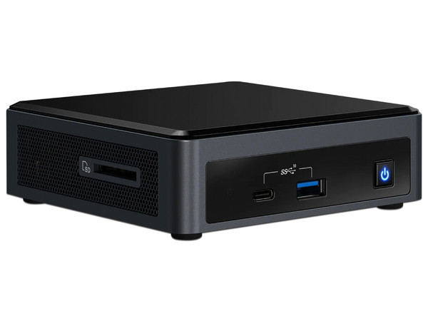 Mini PC Intel NUC 10 Barebone,
Procesador Intel Core i3 10110U (hasta 4.1 GHz),
Soporta hasta 2 x DDR4 (No incluido),
Soporta SSD M.2 (No incluido),
Video UHD Graphics 605,
Soporta Windows 10 (No incluido).