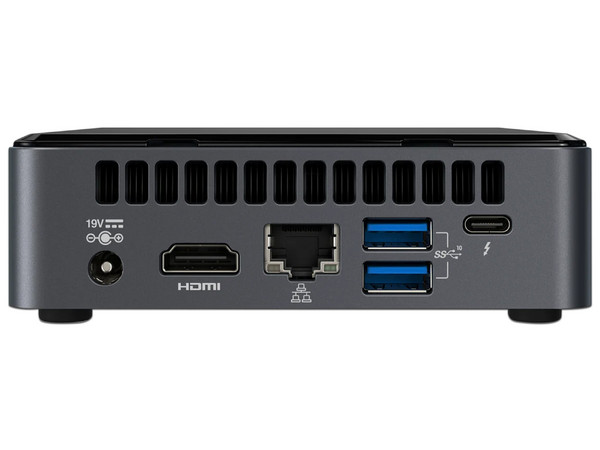 Mini PC Intel NUC 10 Barebone,
Procesador Intel Core i3 10110U (hasta 4.1 GHz),
Soporta hasta 2 x DDR4 (No incluido),
Soporta SSD M.2 (No incluido),
Video UHD Graphics 605,
Soporta Windows 10 (No incluido).