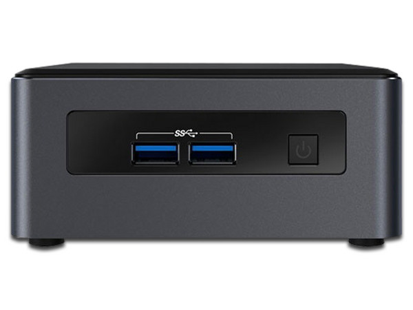 Mini Computadora Intel NUC BLKNUC7I7DNH1E,
Procesador Intel Core i7-8650U (hasta 4.2 GHz),
Soporta hasta 32 GB SODIMM DDR4, Soporta D.D. de 2.5