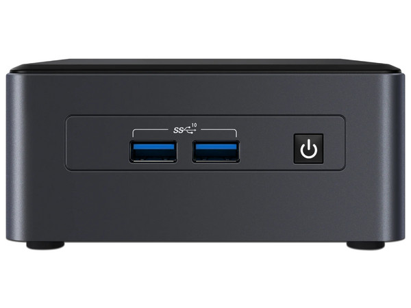 Mini PC de Escritorio Intel NUC Kit,
Procesador Intel Core i3 1115G4 (hasta 4.10 GHz),
Soporta hasta 2 x DDR4 3200 MHz (No incluido), 
Soporta DD de 2.5