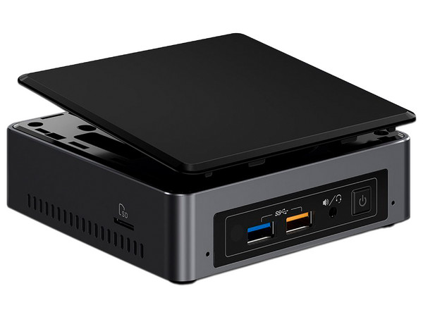 Mini Computadora Intel NUC BOXNUC7I5BNK,
Procesador Intel Core i5 7260U (hasta 3.40 GHz),
Soporta hasta 32 GB SODIMM DDR4, Puerto M.2 2280
Video HD Graphics 640,
S.O. No Incluye, compatible Windows 10.