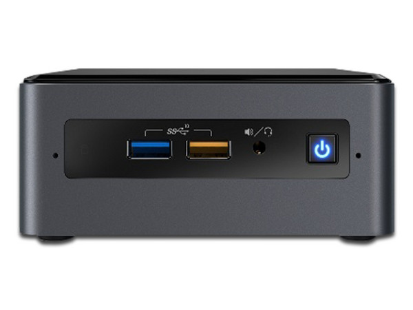 Mini PC de Escritorio Intel NUC Kit BOXNUC8I3BEH1,
Procesador Intel Core i3-8109U(hasta 3.60 GHz),
Soporta hasta 32 GB SO-DIMM DDR4, Soporta SSD de 2.5