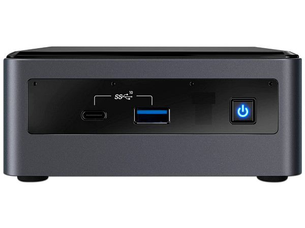 Mini PC Intel NUC 10 Perfomance: 
Procesador Intel Core i7-10710U  (Hasta 4.7 GHz), 
Memoria de 8GB DDR4, 
SSD de 128GB, 
Video UHD Graphics, 
S.O. No Incluye.