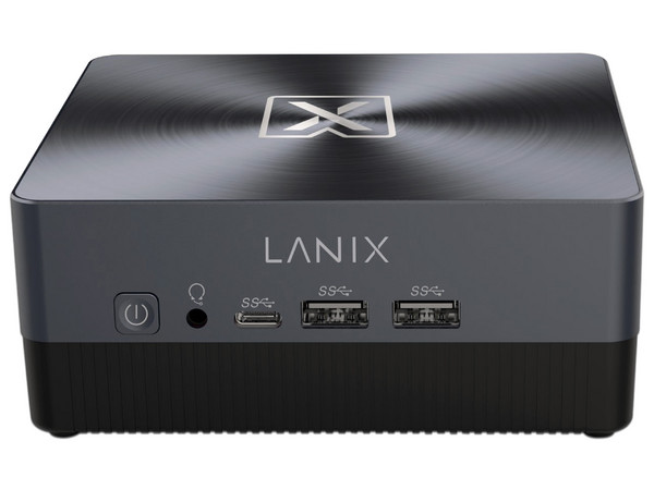 Mini PC de Escritorio Lanix Titan Mini: 
Procesador AMD Ryzen 5 3500U (hasta 3.7 GHz), 
Memoria de 16GB DDR4, 
SSD de 500GB, 
Video Radeon Graphics, 
S.O. Windows 11 Home.