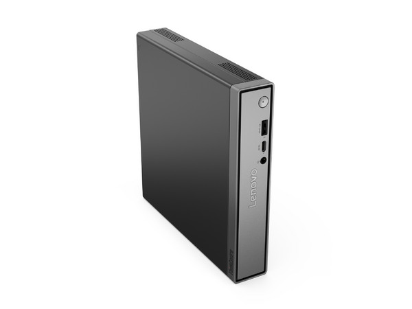 PC de Escritorio Lenovo ThinkCentre Slim Tower,
Procesador Intel Core 7 240H (hasta 5.2 GHz),
Memoria de 16GB DDR5,
SSD de 512GB,
Pantalla de 16