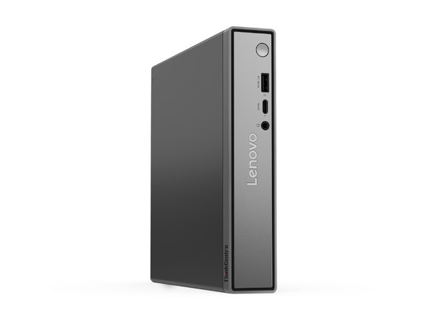 PC de Escritorio Lenovo ThinkCentre Slim Tower,
Procesador Intel Core 7 240H (hasta 5.2 GHz),
Memoria de 16GB DDR5,
SSD de 512GB,
Pantalla de 16