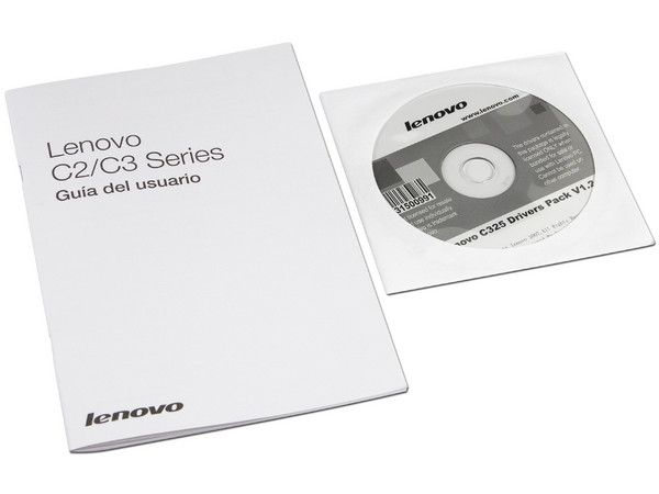 Computadora All in One Lenovo C325:
Procesador AMD E-450 (1.65 GHz),
Memoria 4GB DDR3, D.D. de 1TB,
Video Radeon HD 6320, SuperMulti DVD±R/RW DL,
Windows 7 Home Basic (64 bits),
Pantalla LED Widescreen 18.5