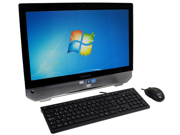 Computadora All in One Lenovo ideacentre B520,
Procesador Intel Core i3-2120 (3.30GHz),
Memoria 4 GB DDR3, D.D. de 500 GB,
DVD±R/RW DL, Video Intel HD Graphics 2000,
Windows 7 Home Basic (64 Bits),
Pantalla LED de 23