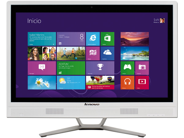 Computadora AIO Lenovo IdeaCentre C560,
Procesador Intel Core i3-4130T (2.9 Ghz),
8 GB DDR3, D.D. de 2 TB,
DVD±R/RW DL, Intel HD Graphics,
Windows 8.1 (64 Bits),
Pantalla LED Multi Touch de 23