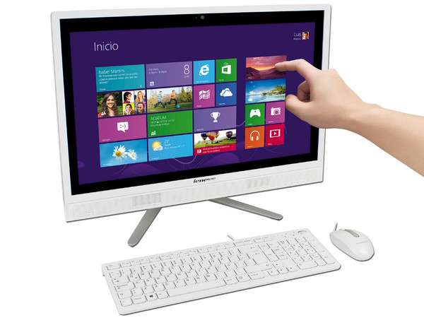 Computadora AIO Lenovo IdeaCentre C560,
Procesador Intel Core i3-4130T (2.9 Ghz),
8 GB DDR3, D.D. de 2 TB,
DVD±R/RW DL, Intel HD Graphics,
Windows 8.1 (64 Bits),
Pantalla LED Multi Touch de 23
