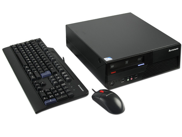 Computadora Lenovo ThinkCentre M58e SFF,
Procesador Intel Pentium DC E5300 (2.6Ghz),
Memoria de 2GB DDR2 800MHz,
D.D. de 320GB, SuperMulti DVD±R/RW,
Red, Windows XP Profesional (SP3),
No Incluye Monitor.