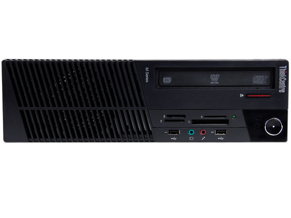 Computadora Lenovo ThinkCentre M81,
Procesador Intel Core i5-2400 (3.1 GHz),
Memoria de 2GB DDR3, D.D. de 500GB,
Video Intel HD Graphics 2000, SuperMulti DL, Red,
Windows 7 Professional (32 bits),
No Incluye Monitor.