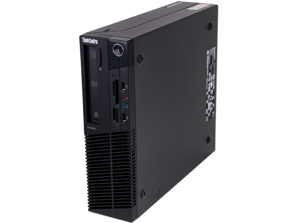 Computadora Lenovo ThinkCentre M81,
Procesador Intel Core i5-2400 (3.1 GHz),
Memoria de 2GB DDR3, D.D. de 500GB,
Video Intel HD Graphics 2000, SuperMulti DL, Red,
Windows 7 Professional (32 bits),
No Incluye Monitor.