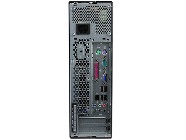 Computadora Lenovo ThinkCentre A58 SFF,
Procesador Intel Pentium DC E5300 (2.6Ghz),
Memoria de 2GB DDR2 800MHz,
D.D. de 320GB, SuperMulti DVD±R/RW DL,
Red, Windows XP,
No Incluye Monitor.