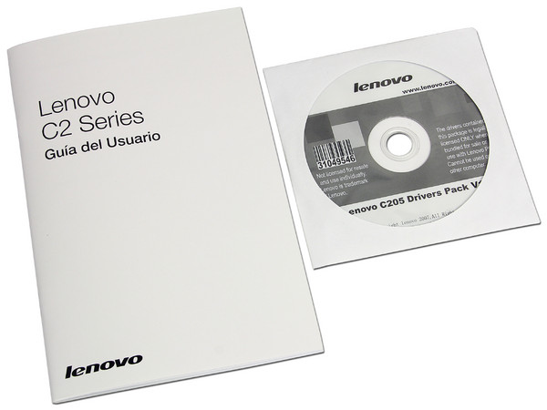 Computadora All in One Lenovo C205,
Procesador AMD Fusion Dual-Core E-350 (1.60 GHz),
Memoria 3GB DDR3, D.D. de 320GB,
Video Radeon HD 5450, SuperMulti DVD±R/RW DL
Windows 7 Home Basic (32 bits),
Pantalla LED Widescreen 18.5