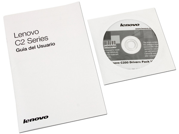 Computadora All in One Lenovo C200:
Procesador Atom D525 (1.8GHz),
Memoria 2GB DDR3, D.D. de 500 GB,
Video Intel GMA 3150, SuperMulti DVD±R/RW DL,
Windows 7 Starter,
Pantalla LED Widescreen 18.5