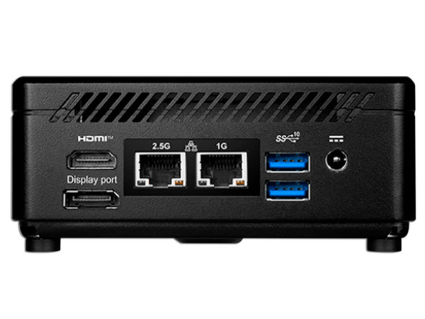 Mini PC de Escritorio MSI Cubi 5 12M:
Procesador Intel Core i5 1235U (hasta 4.4 GHz),
Soporta Memorias SODIMM DDR4,
Soporta M.2 NVMe 4.0,
Video Iris Xe Graphics,
S.O. No Incluye