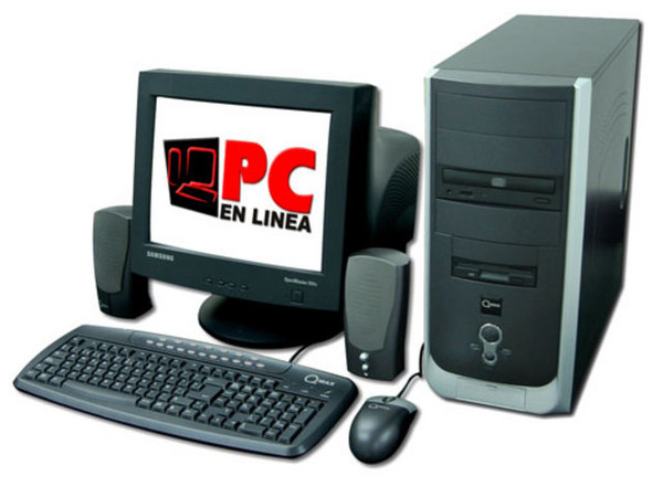 Computadora PC en Línea DD2000 Color Negro, 
Procesador AMD Duron 2000+, 256Mb en RAM, 
D.D. 40GB, CD-RW Sony de 52x, Monitor 15pds SVGA, 
Modem56k, Red 10/100, Video 3D, Bocinas, Teclado y Mouse.
