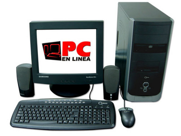 Computadora PC en Línea DD2000 Color Negro, 
Procesador AMD Duron 2000+, 256Mb en RAM, 
D.D. 40GB, CD-RW Sony de 52x, Monitor 15pds SVGA, 
Modem56k, Red 10/100, Video 3D, Bocinas, Teclado y Mouse.