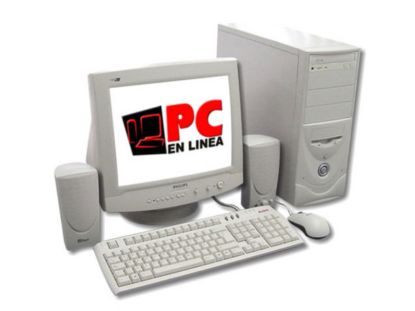 Computadora PC en Línea DD2000 con Floppy,
Procesador AMD XP 2000+,
256Mb en RAM, D.D. 40GB, CD-RW 52x24X52,
Monitor 15pds SVGA, Modem56k, Red 10/100,
Video 3D, Bocinas, Teclado y Mouse.
