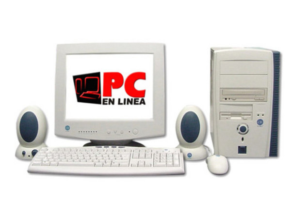Computadora PC en Línea D1200 con Floppy,
Procesador AMD Duron 1200,
128Mb en RAM, D.D. 40GB, CD-ROM 52x,
Monitor 15pds SVGA, Red 10/100,
Video 3D, Bocinas, Teclado y Mouse.
